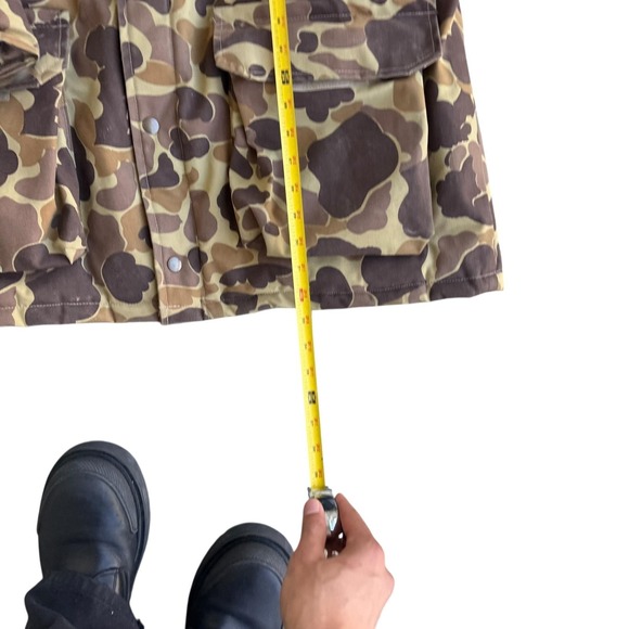 Vintage Gamehide Jacket Mens Large Camo Hunting Duck Canvas Outdoors Seattle - Picture 6 of 7